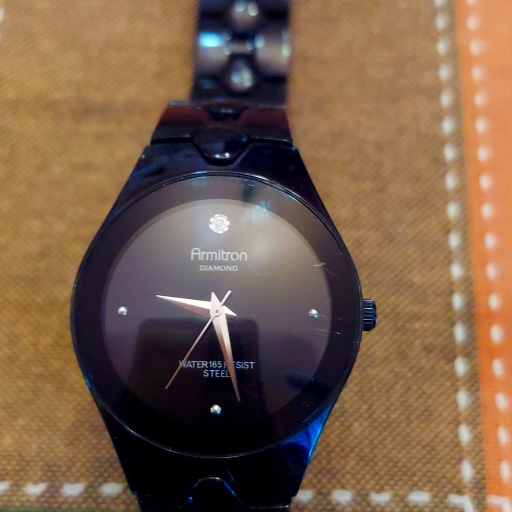 Armitron Diamond Water Resistant watch